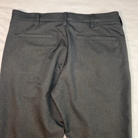 Bluffworks Gramercy Pants Men’s Size 34x30 Gray Regular Fit Flat Front Straight - Picture 13 of 15